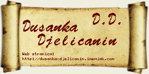 Dušanka Đelićanin vizit kartica